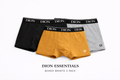 DION ESSENTIALS — BOXER BRIEFS (3 PACK)